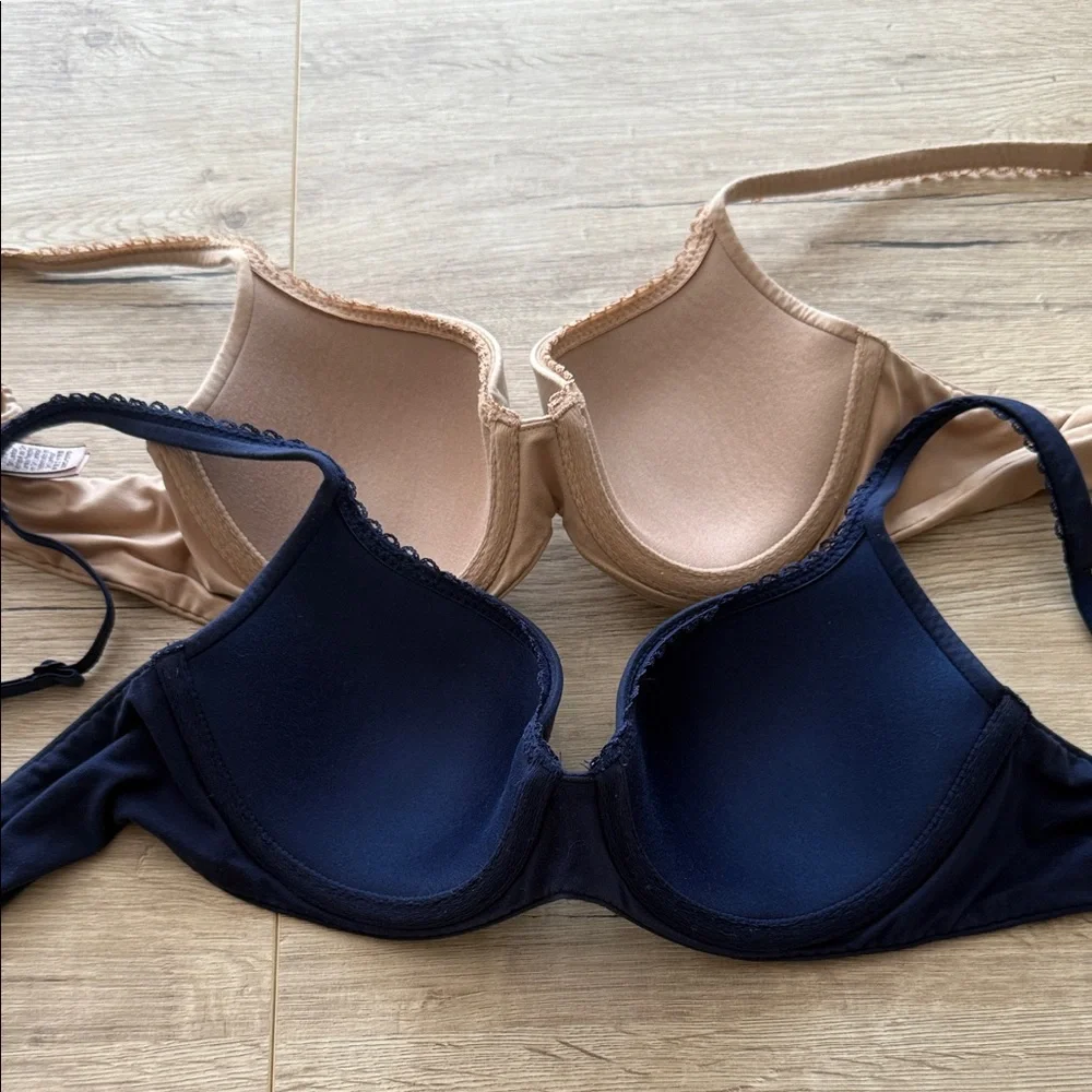 Victoria’s secret set of Navy and Tan Bras - Picture 8 of 9